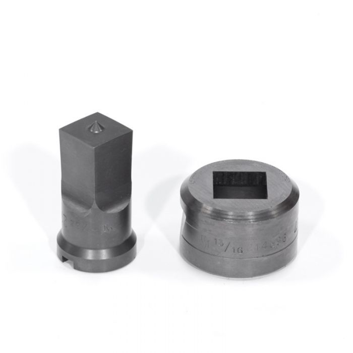 Edwards Ironworkers PDSQ25/32 25/32 英寸方形冲孔与模具套件(带键槽)