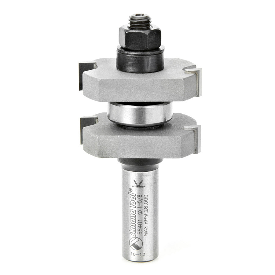 Amana Tool 55401 硬质合金榫舌与凹槽组合刀具