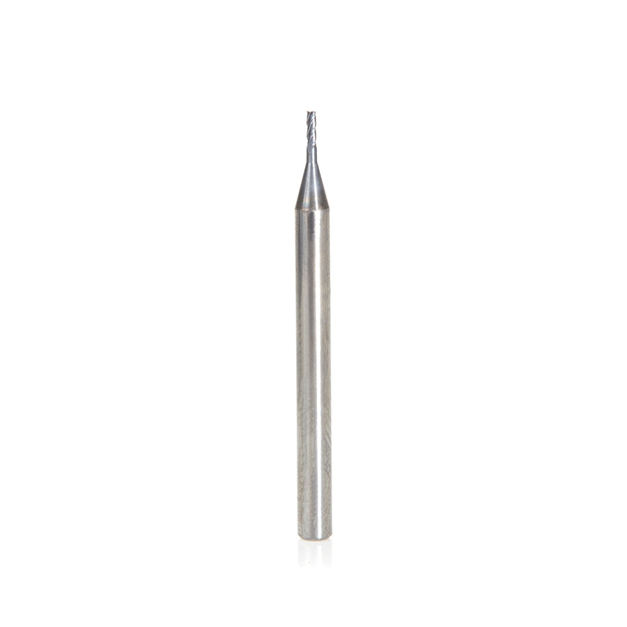 Amana Tool 51724 0.035 英寸 4 刃方形微型 AlTiN 涂层立铣刀