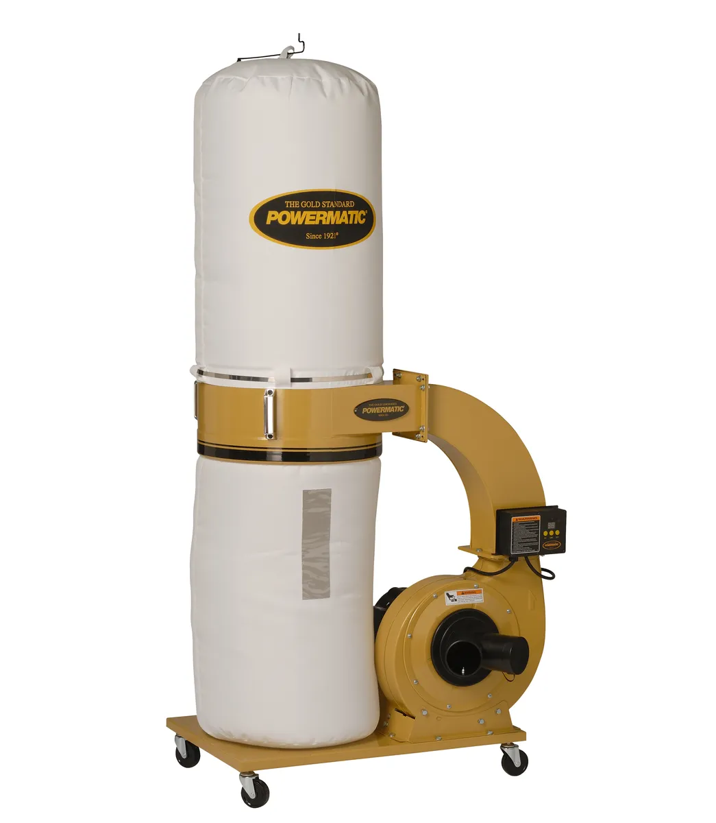 Powermatic 1791078K PM1300TX-BK 集尘器 1.75HP 单相 30 微米过滤套件