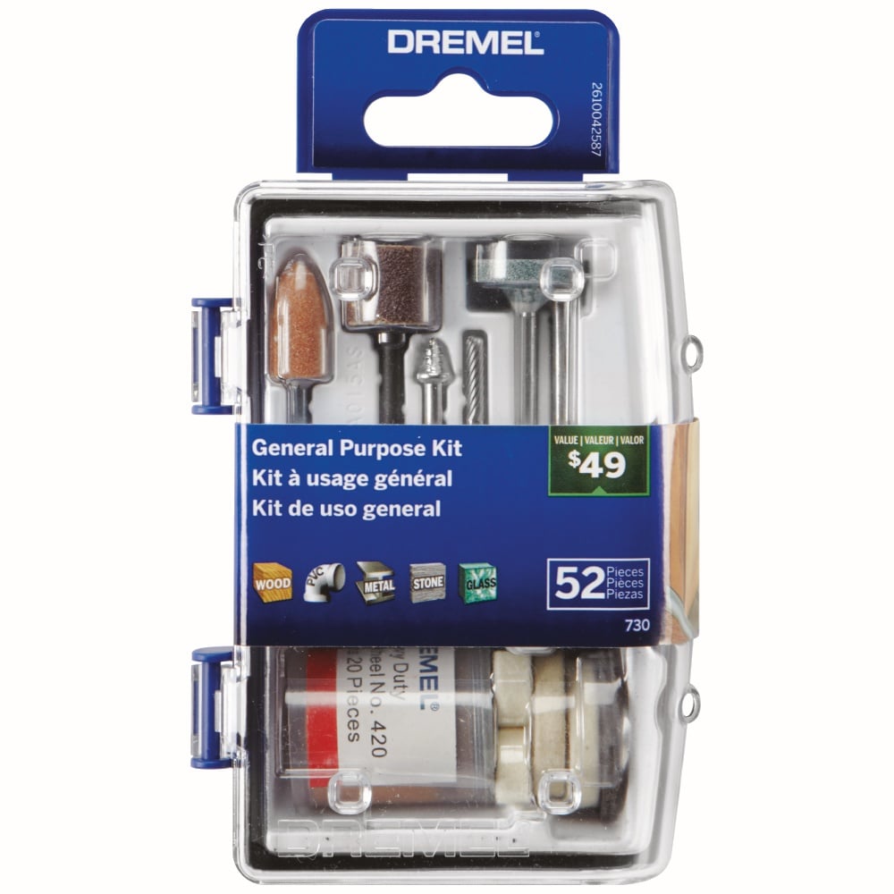 Dremel DR730-01 52 件通用配件微型套装