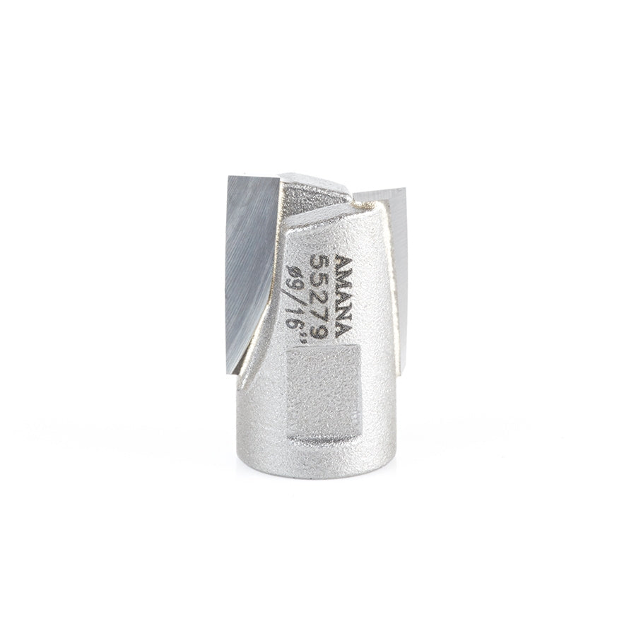 Amana Tool 55279 9/16 英寸反向螺旋开槽刀