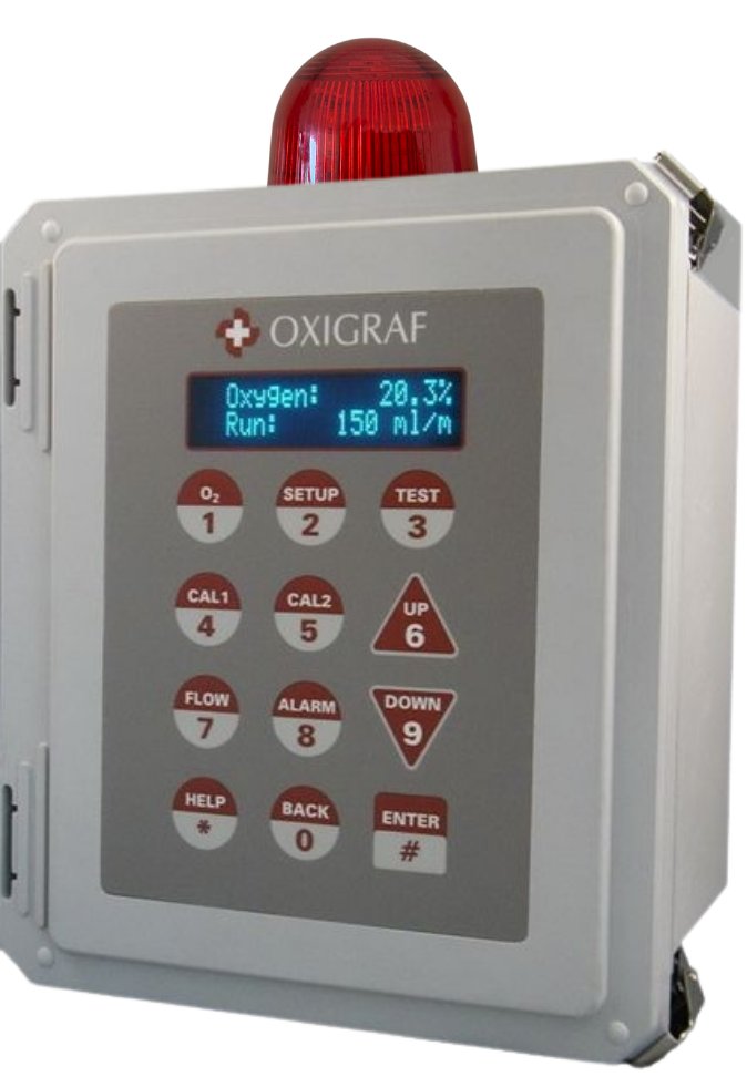 Oxigraf O2iM (Item # 07-0180) 氧气安全监测仪