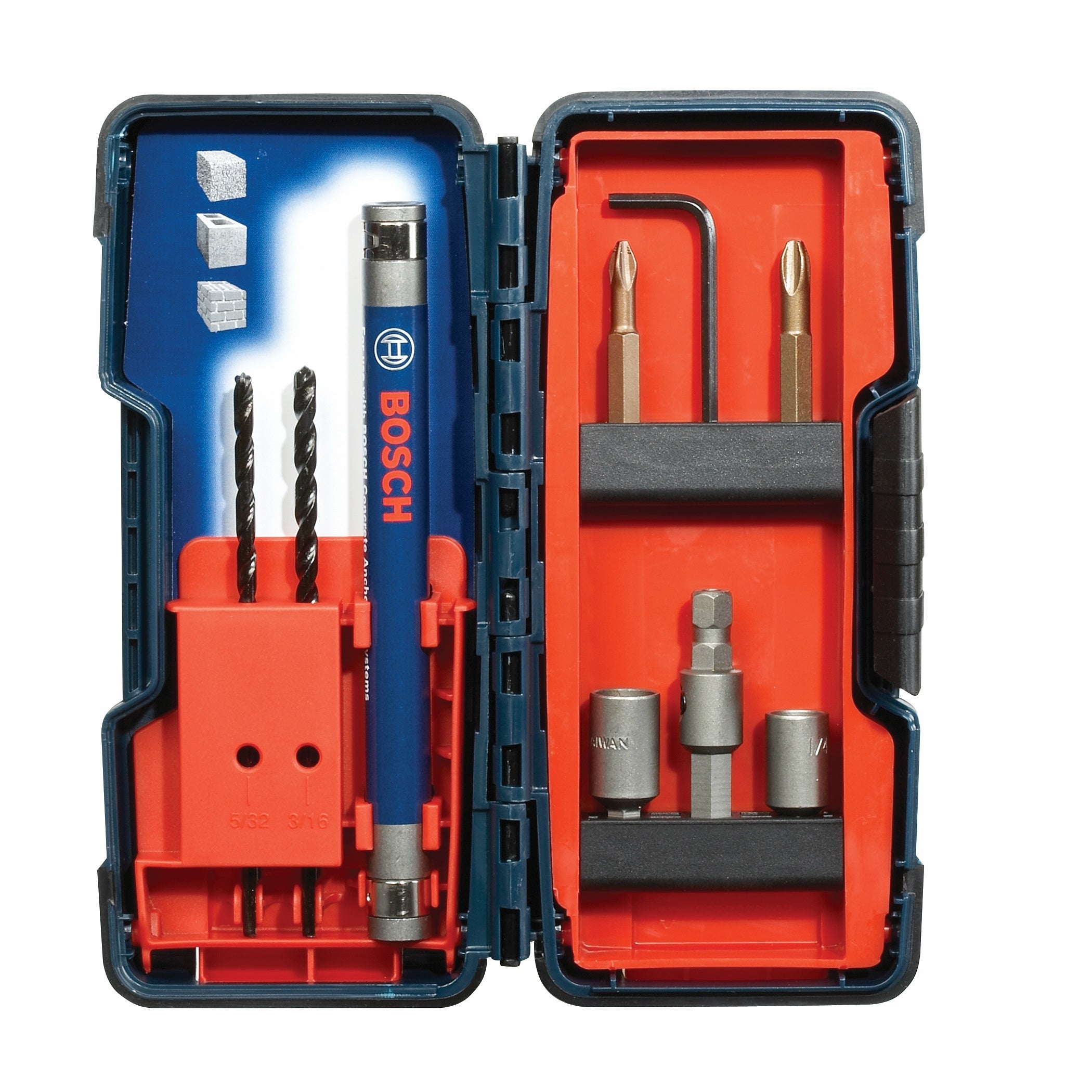 Bosch RBTC900 9 件式扁柄钻头套装