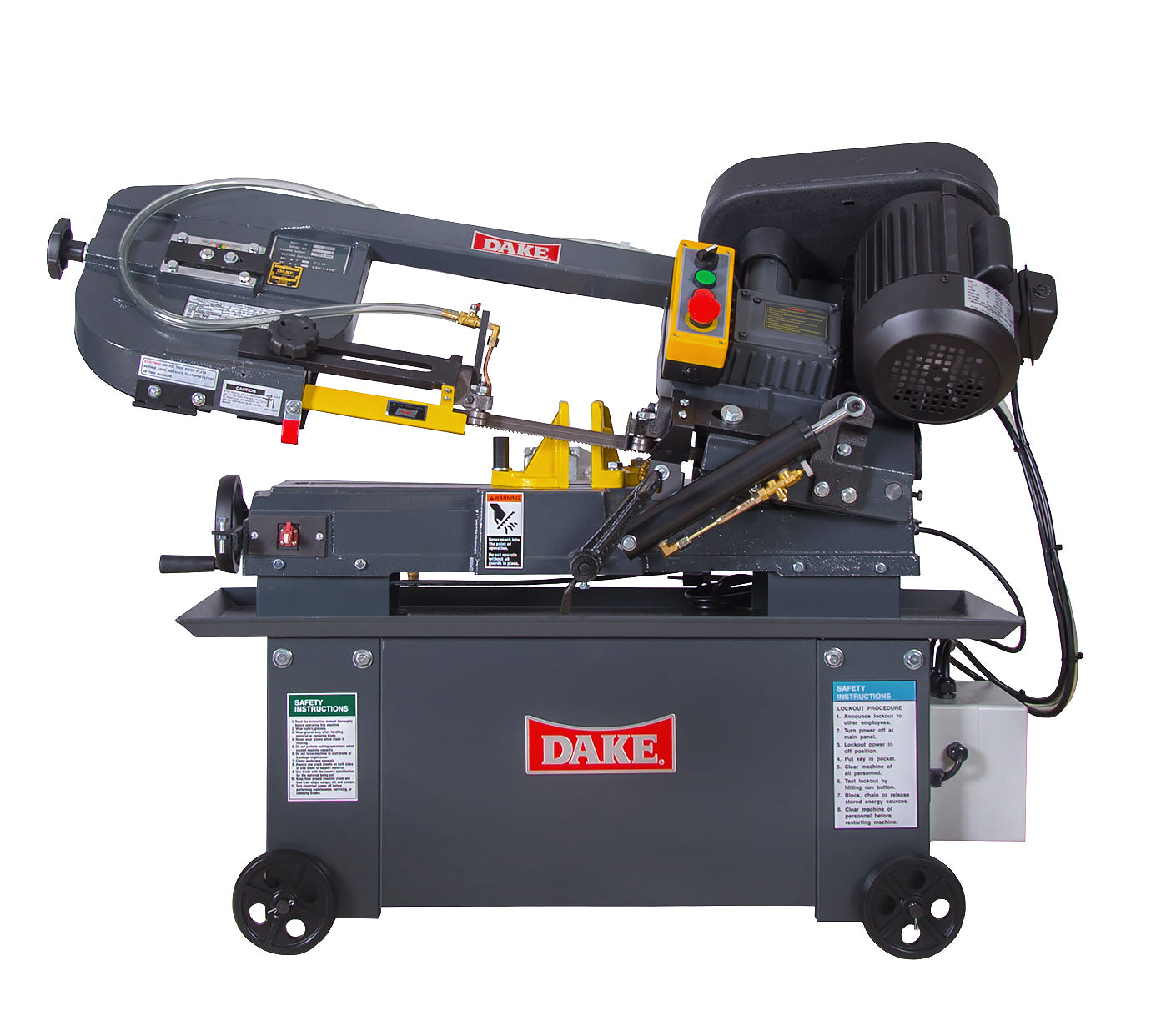 Dake Machinery SE-712 7" x 12" 卧式带锯机 983100