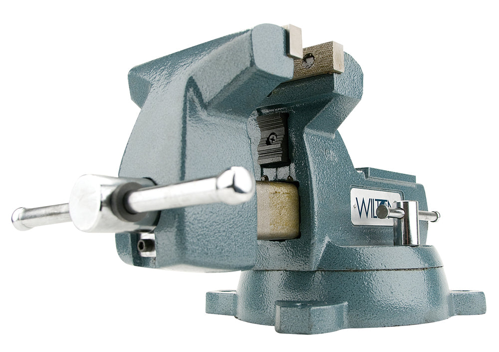 Jet JT21400 Wilton 745 系列 5 英寸机械台虎钳带旋转底座