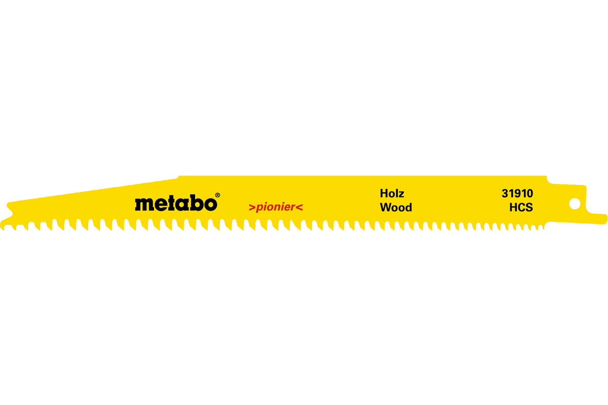 Metabo 往复锯锯条 200x1.25mm 5 支装 631913000