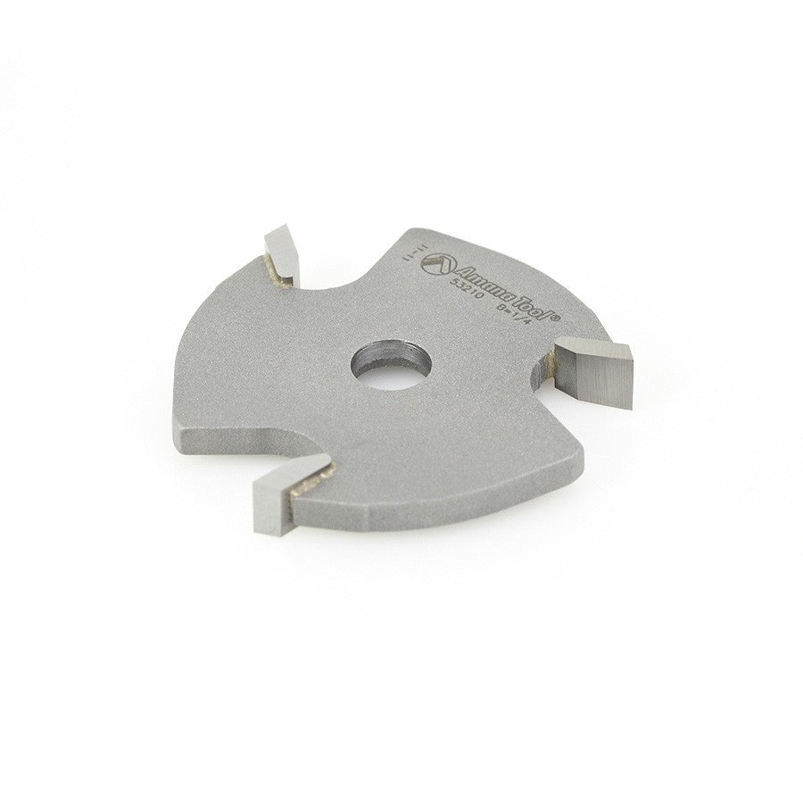 Amana Tool 53210 三翼开槽铣刀 1/4 英寸刃宽