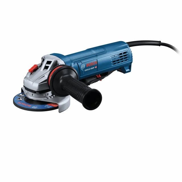 Bosch GWS10-450P 4-1/2 英寸角磨机 10A 带锁定拨动开关
