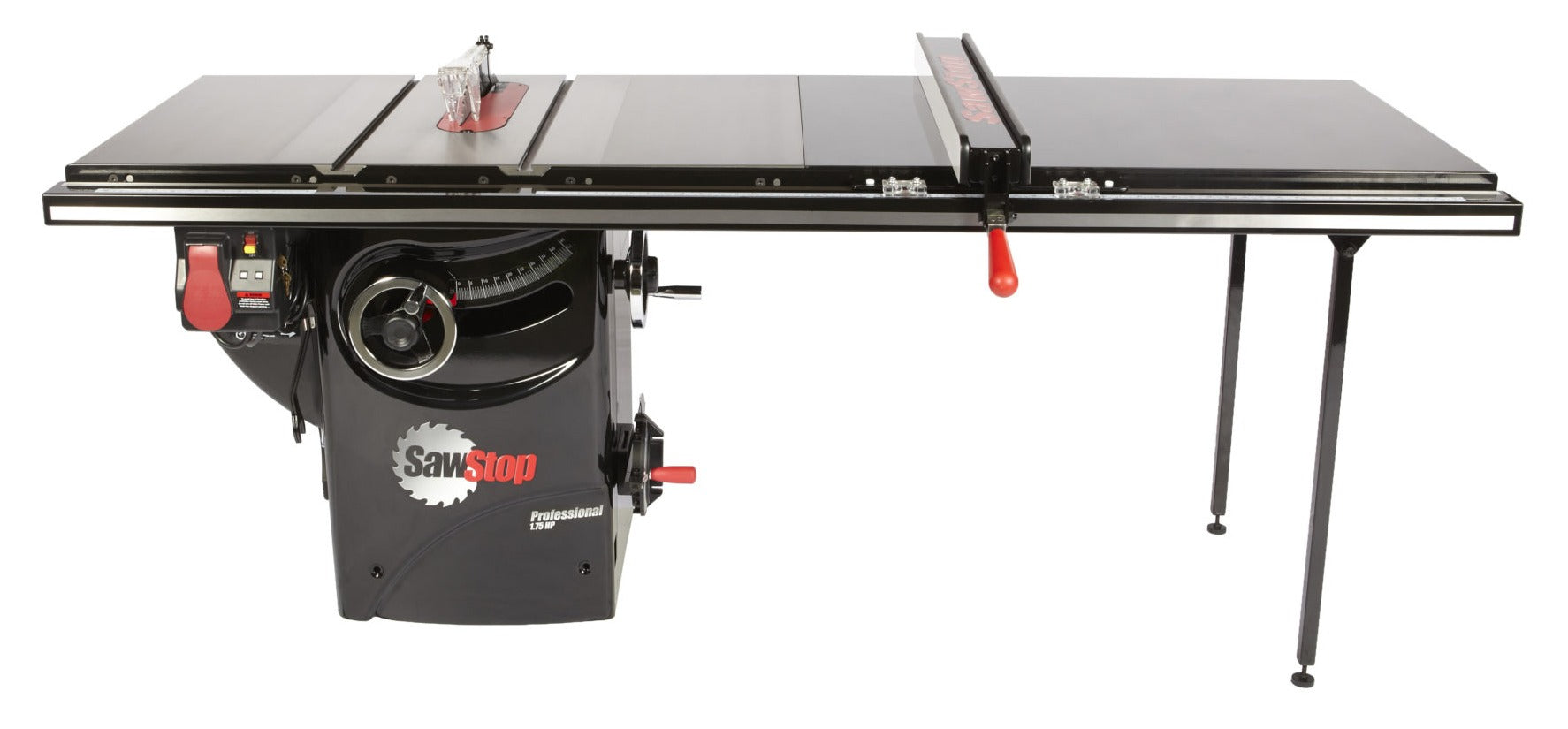SawStop PCS175-TGP252 专业台锯 1.75HP 配 52 英寸 T-Glide 导轨组件