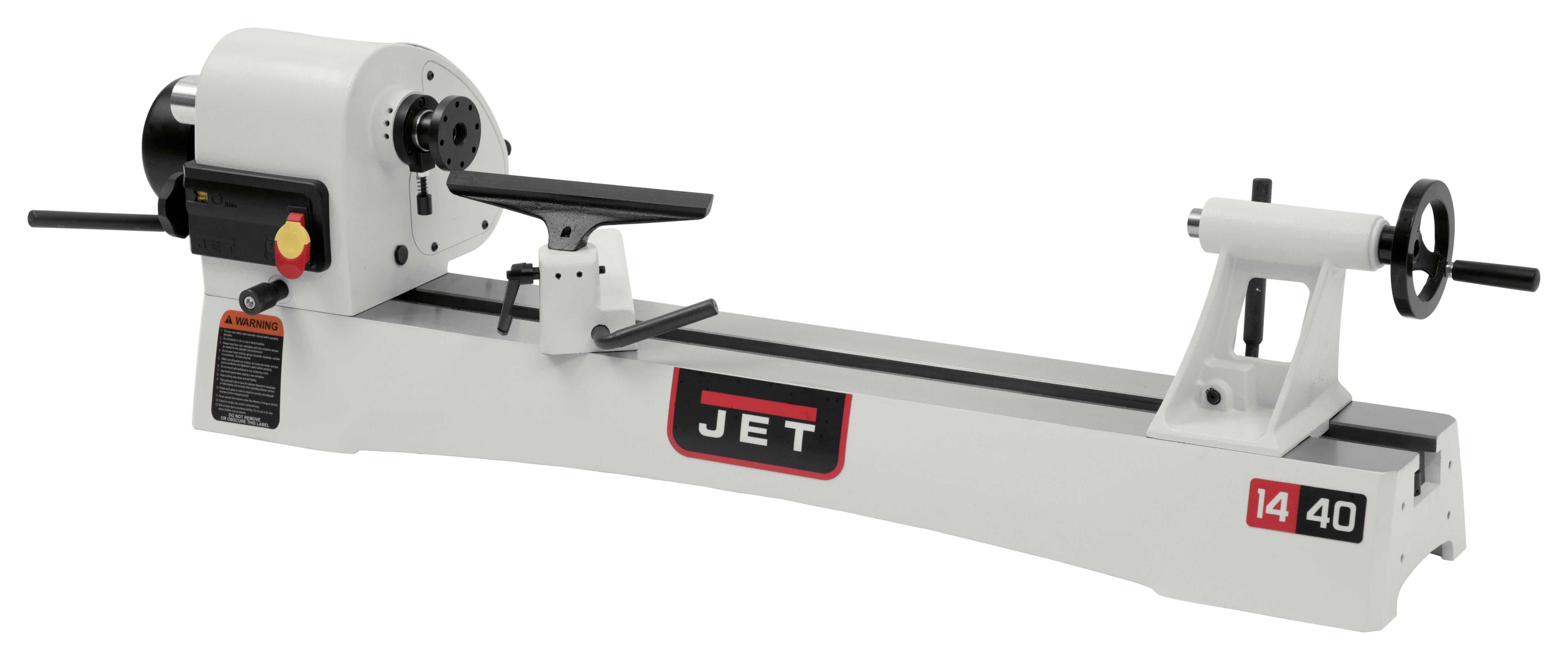 Jet JWL-1440VS 14x40 英寸台式变速木工车床