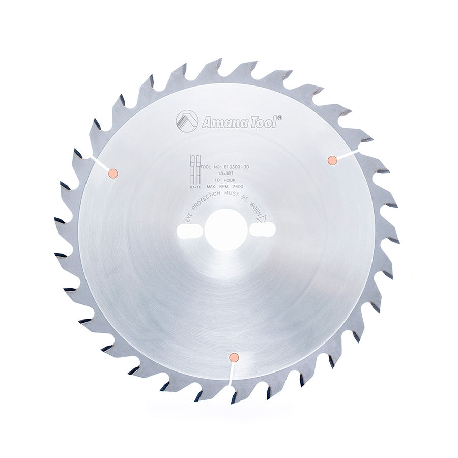 Amana Tool 610300-30 10 英寸 30 齿 ATB 通用锯片 (30mm 孔径)