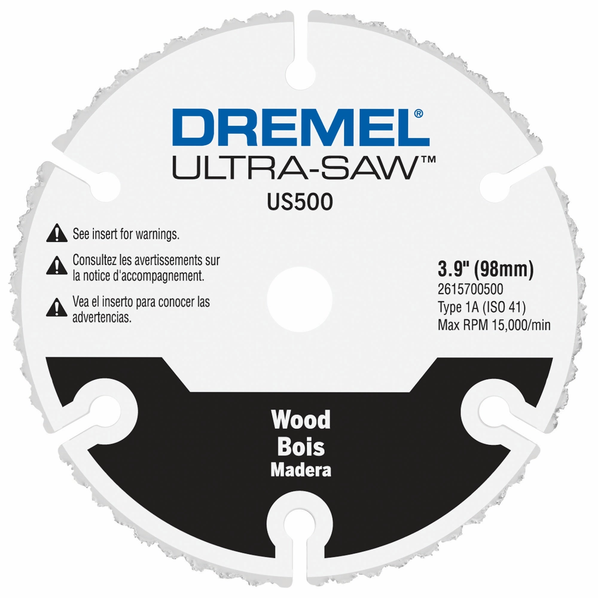 Dremel US500-01 4 英寸优质碳化物木材和塑料切割轮