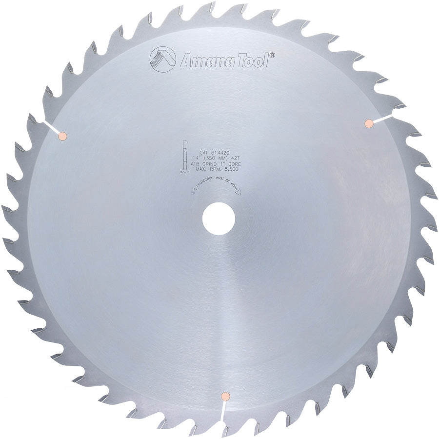Amana Tool 614420 14英寸42齿ATB通用锯片