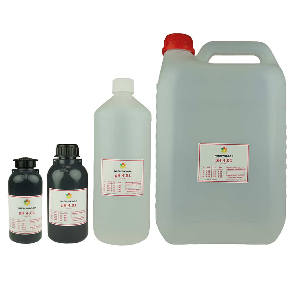 Nieuwkoop pH4.01 校准液 (PH6010/PH6020/PH6030/PH6040)