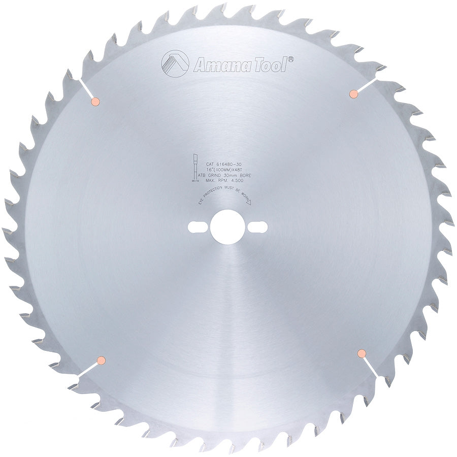 Amana Tool 616480-30 16 英寸 48 齿 ATB 通用锯片 30mm 孔径