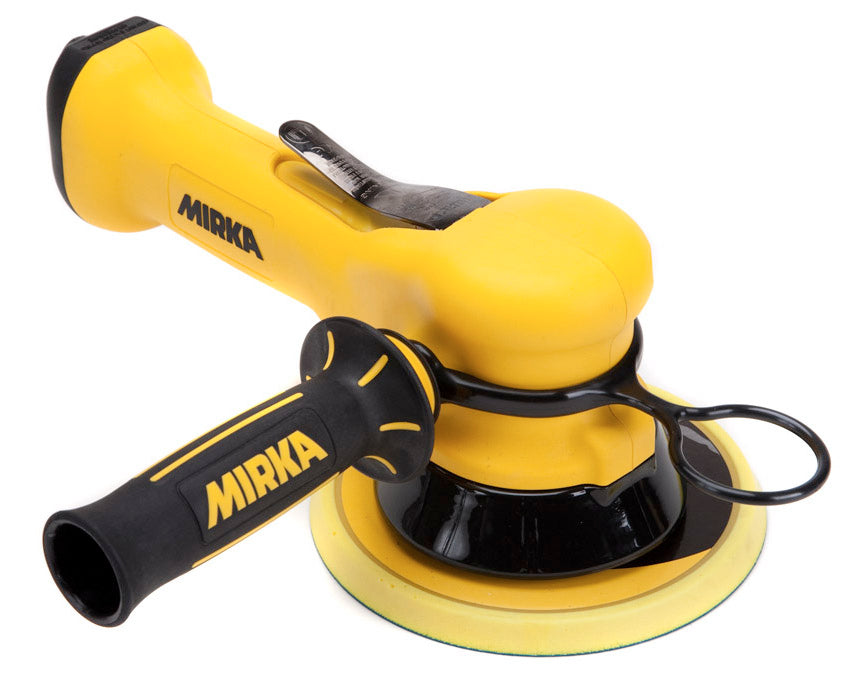 Mirka MR-610TH 6 英寸双柄气动轨道砂光机(非真空型,10mm 振幅)