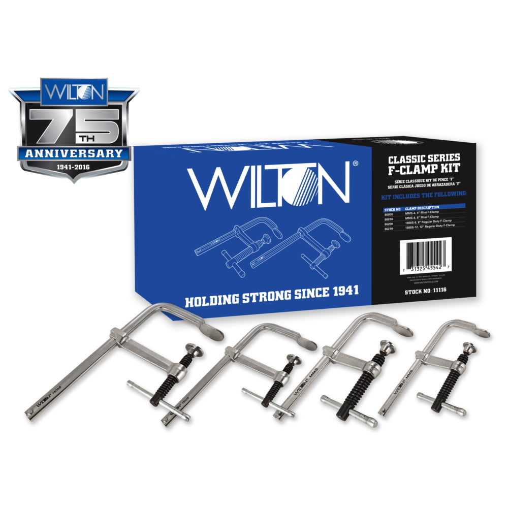Jet Wilton Classic Series F-Clamp Kit 11116 F 型夹具套装