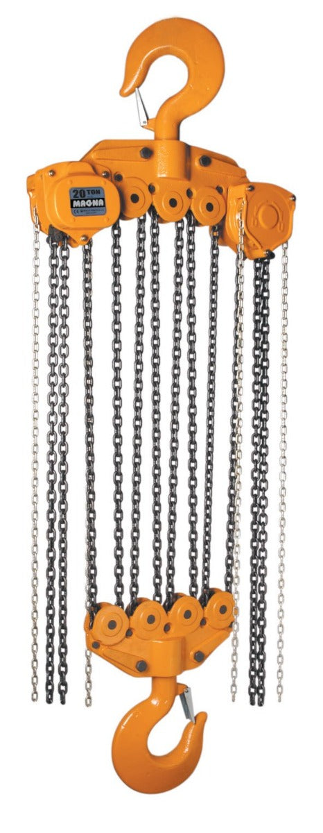 MAGNA Lifting Products MGCH200015 20 吨手动链式葫芦 15 英尺升程