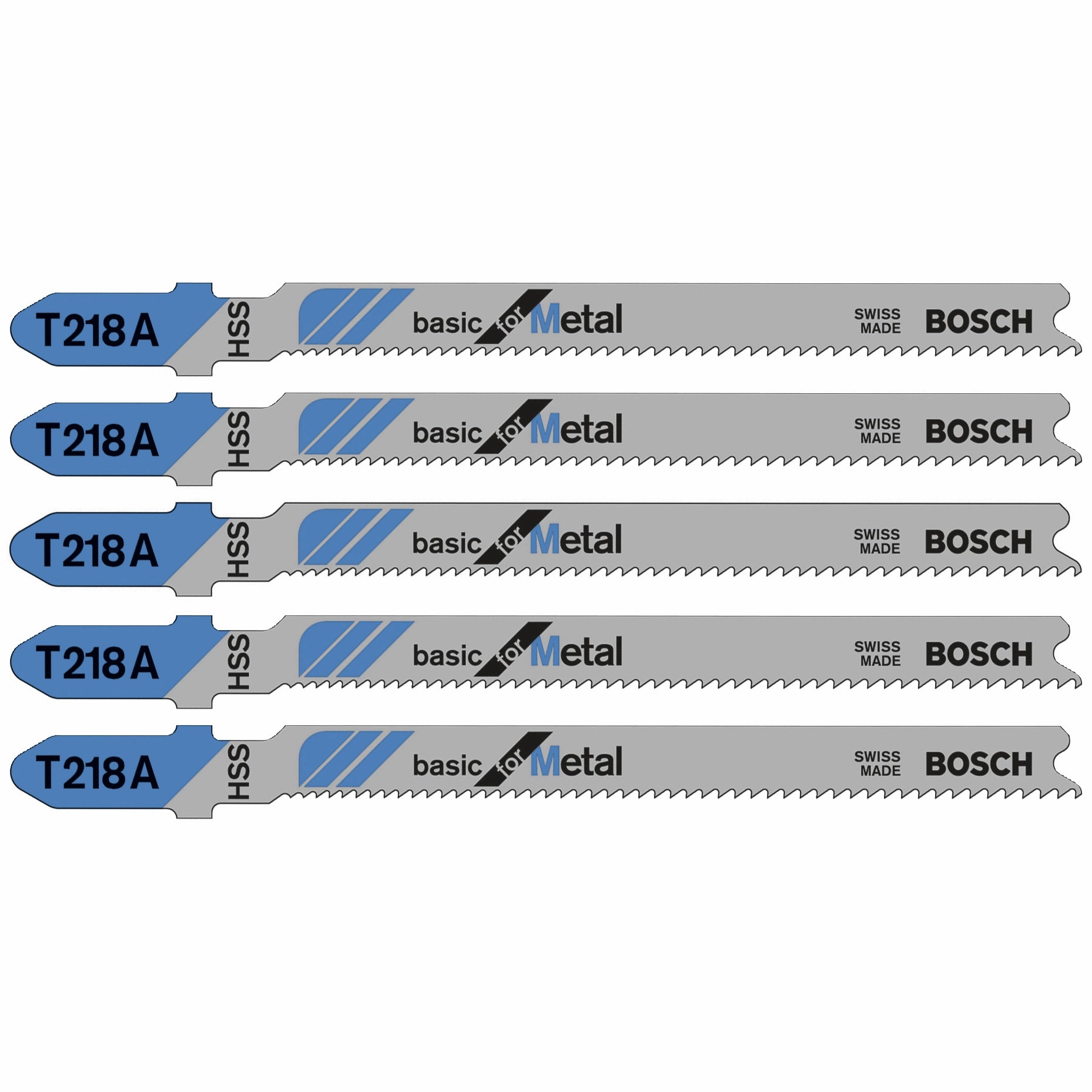 Bosch RBT218A 5 件套 3-5/8 英寸 17-24 TPI 金属曲线锯片