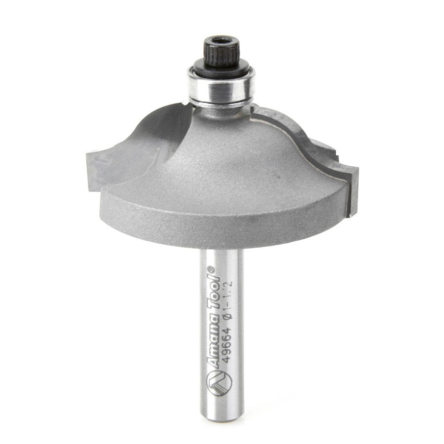 Amana Tool 49664 Ogee Stile 铣刀 1/4 英寸柄