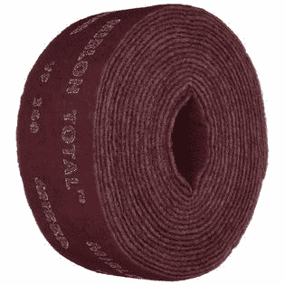 Mirka Mirlon Total 4-1/2 in. x 33 ft. 360G 超细打磨卷 (枣红色) 18-573-373