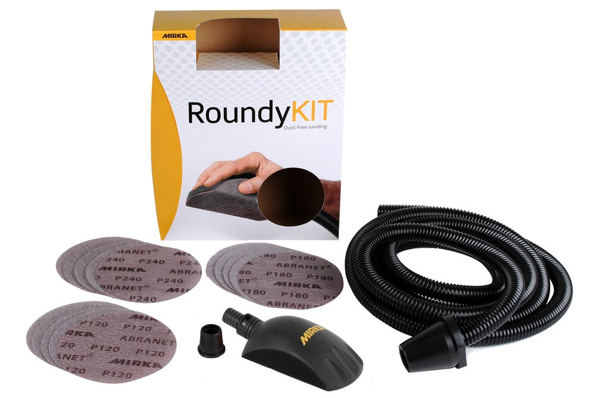 Mirka Roundy Kit KIT00ROUND 人体工学无尘打磨套装