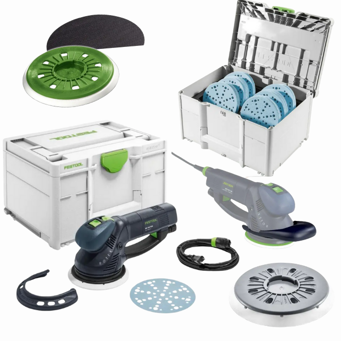 Festool RO150KIT ROTEX 6 英寸多模式砂光机套件