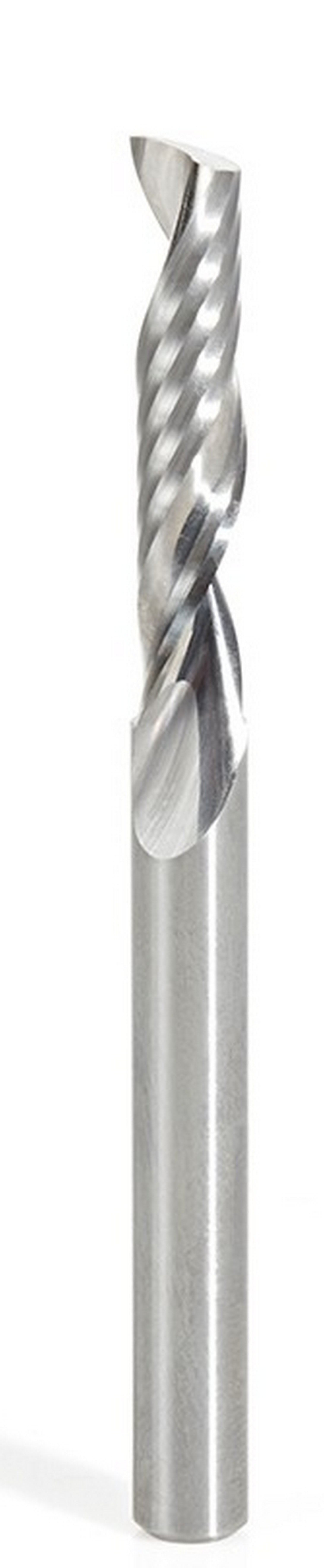 Amana Tool 51407 1/4 英寸螺旋 O 型单刃塑料切割铣刀