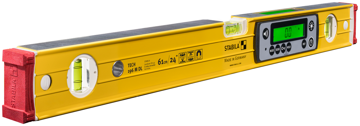 Stabila SB39520 24 英寸 IP67 TECH 196 M DL 磁性数字水平仪带包装盒