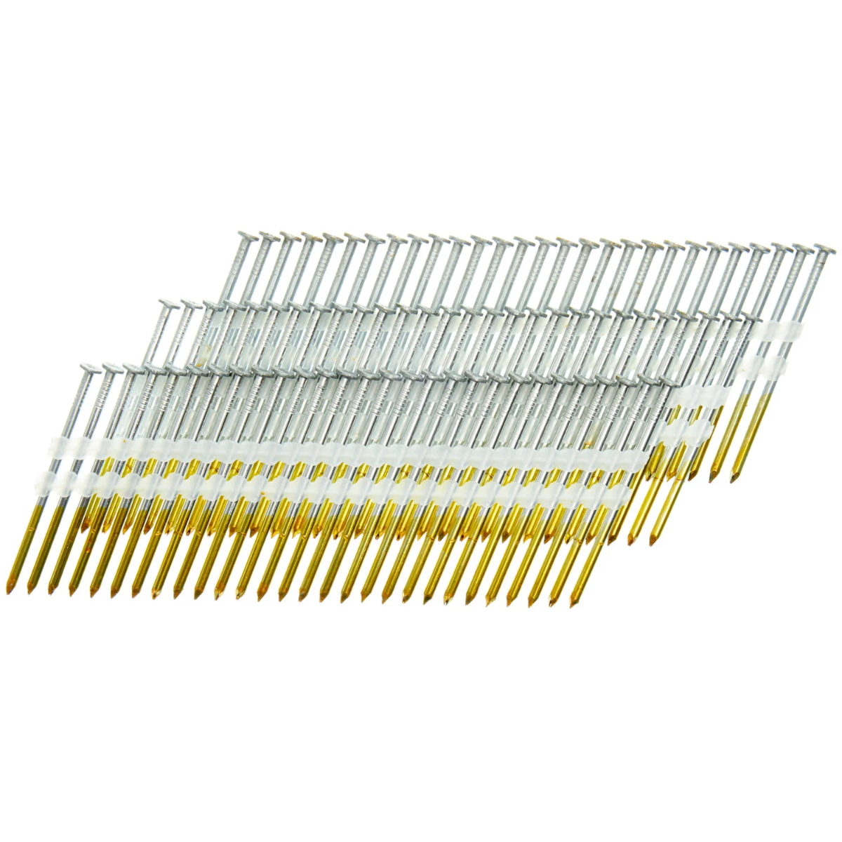 Senco KD27ASBSNR .131 x 3 英寸 21 度斜排全圆头光杆塑料连接钉