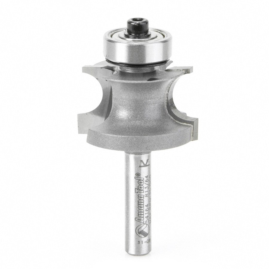 Amana Tool 54164 3/16 半径圆角修边刀 1/4 英寸柄