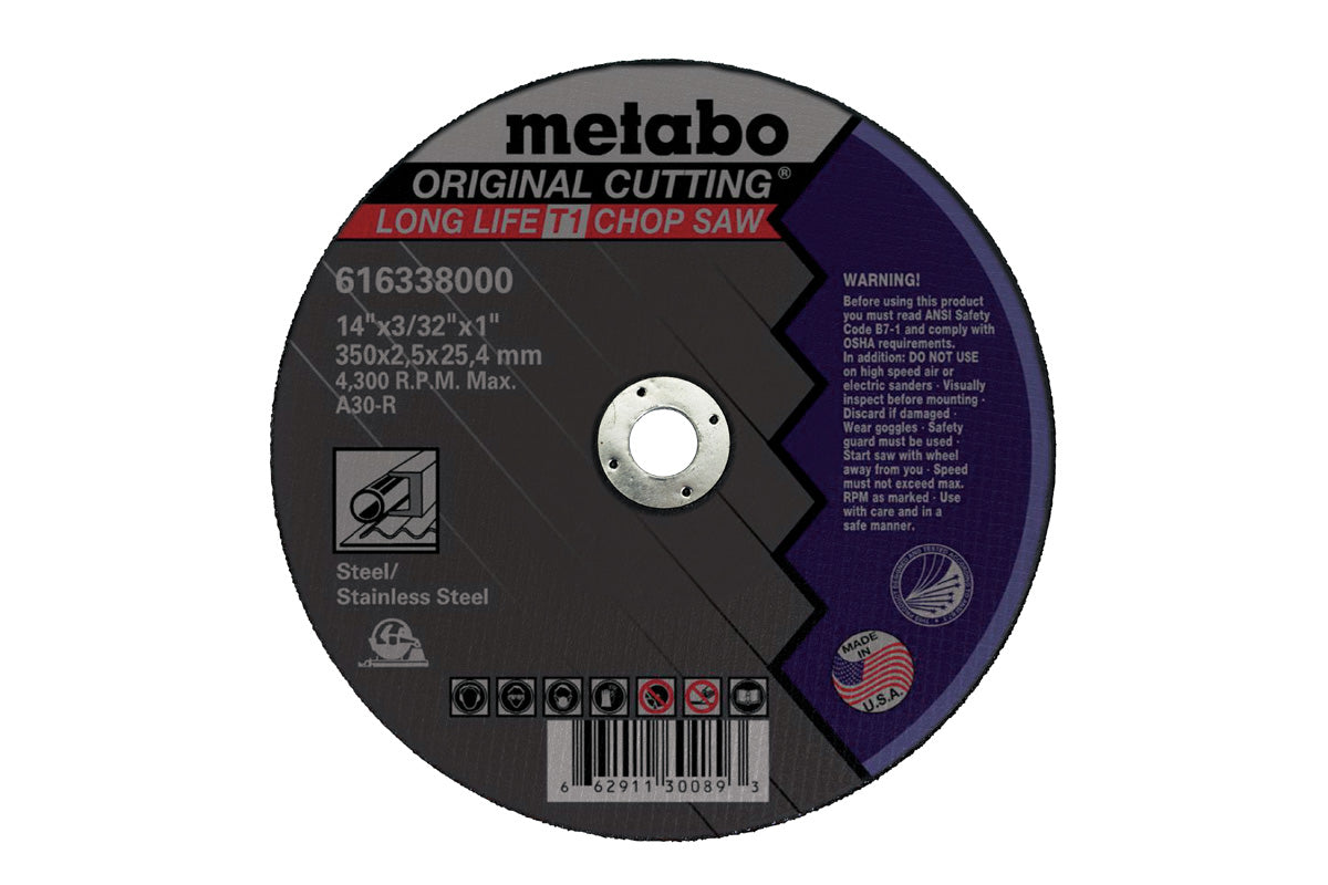 Metabo 616159000 14 英寸 C24N **切割片（10 片装）