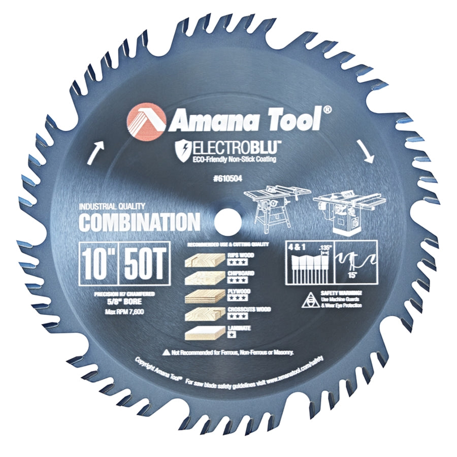 Amana Tool 610504C 10英寸50齿通用硬质合金锯片