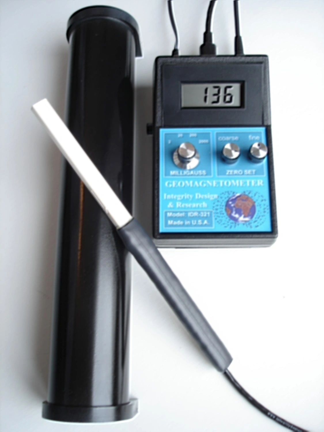 Gaussmeter IDR-321 地磁计配磁力探头