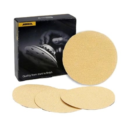 Mirka Gold 5 英寸 120 目 PSA 自粘砂碟 (23-388-120)