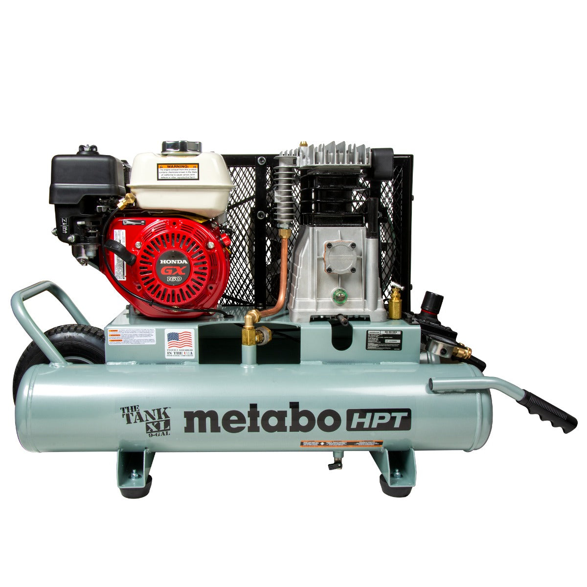 Metabo MBEC2610EAM The TANK XL 9 加仑汽油独轮车空压机