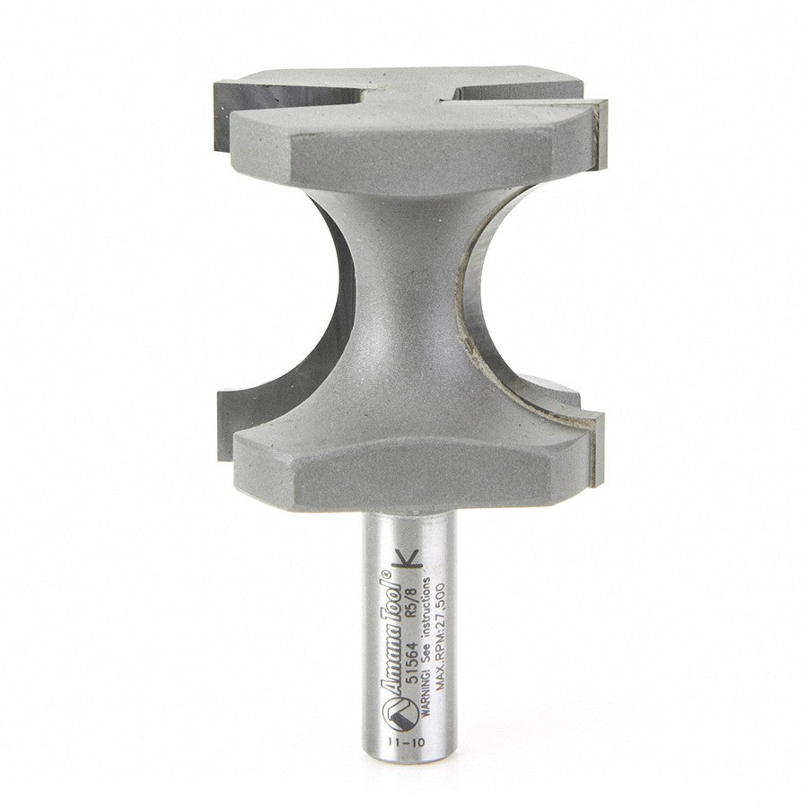 Amana Tool 51564 牛鼻圆角铣刀 5/8 半径 1/2 柄径