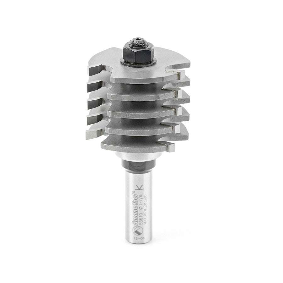 Amana Tool 53610 1/2 英寸柄硬质合金箱接刀组