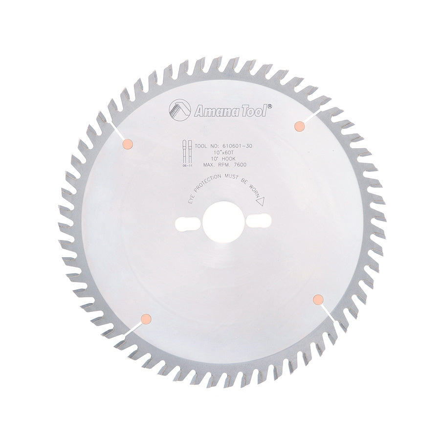 Amana Tool 610601-30 10 英寸 60 齿 TCG 锯片 30mm 孔径