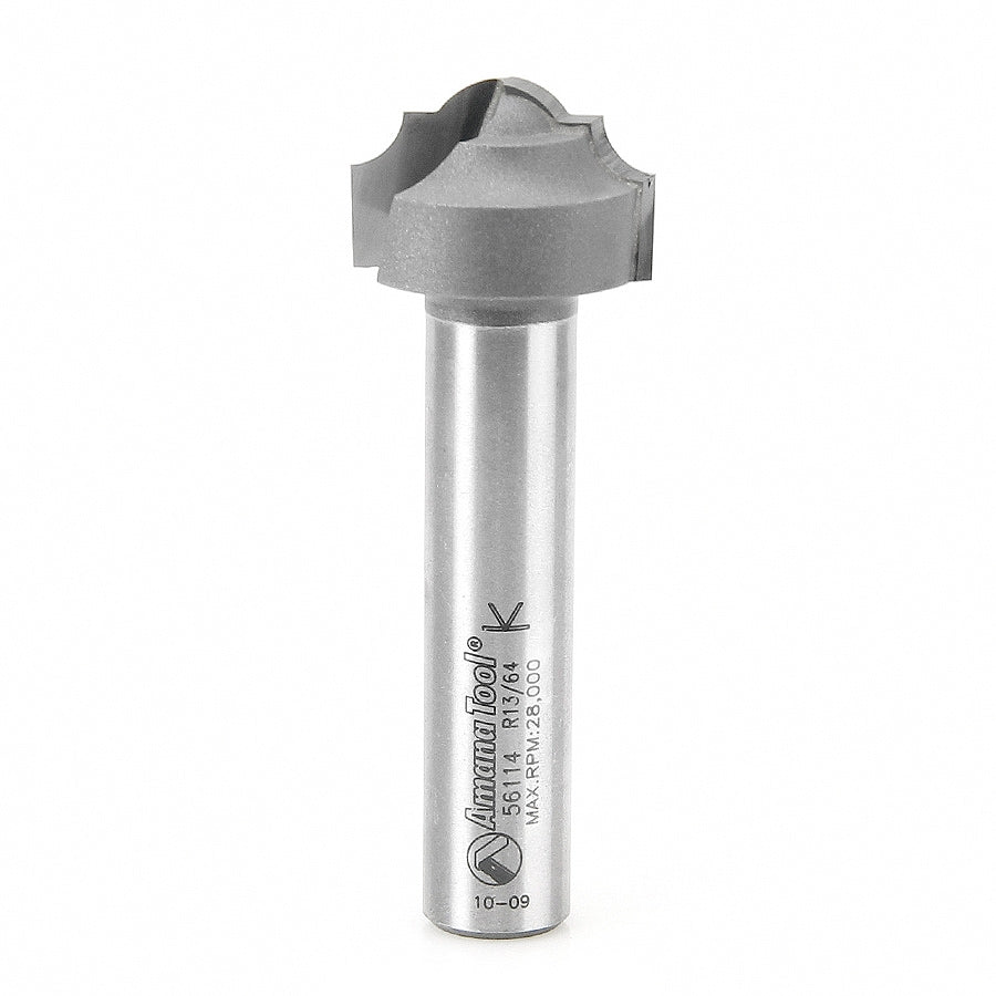 Amana Tool AM56114 经典圆底开槽铣刀 1 英寸直径 1/2 英寸柄径