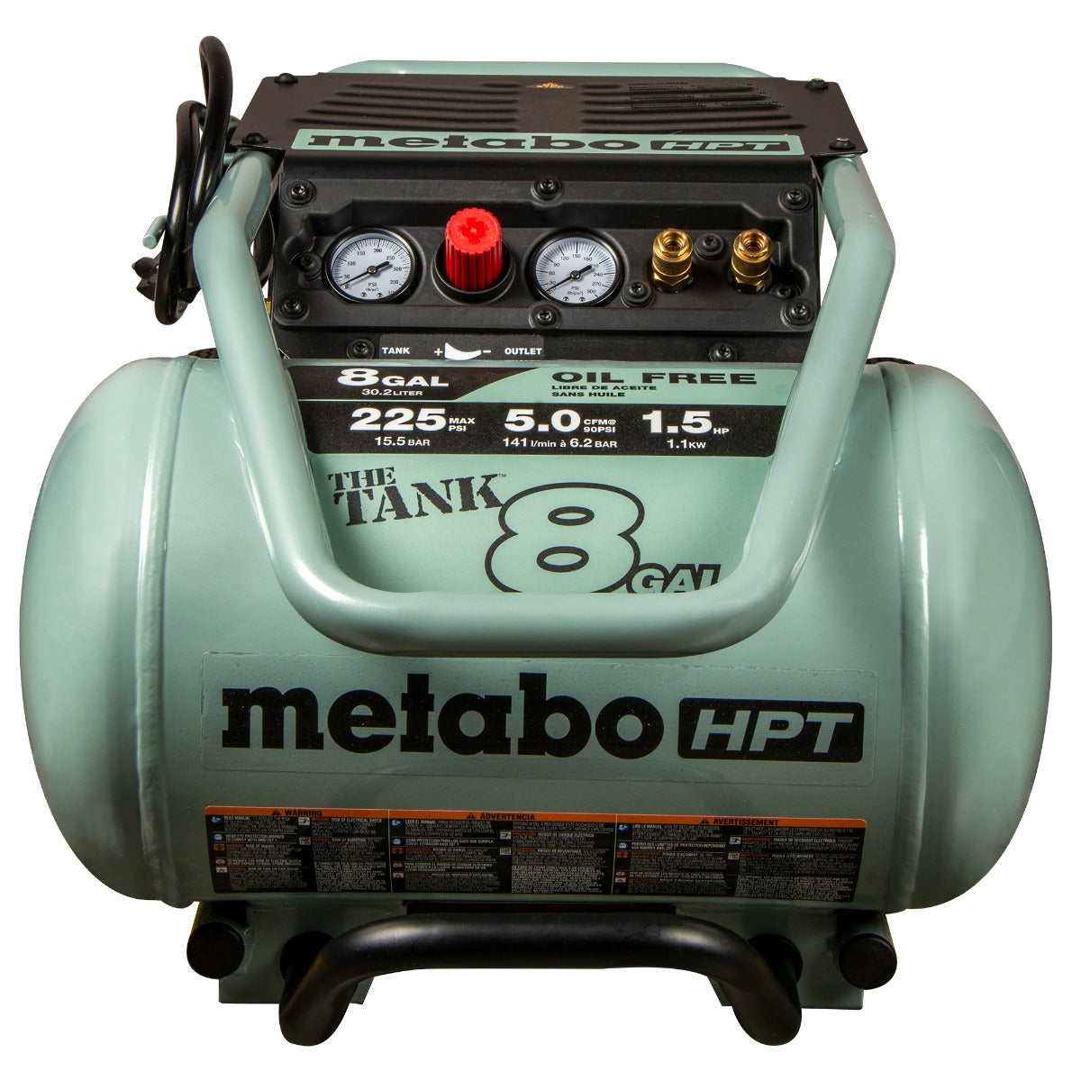 Metabo EC1315SM 8 加仑手推车式空气压缩机
