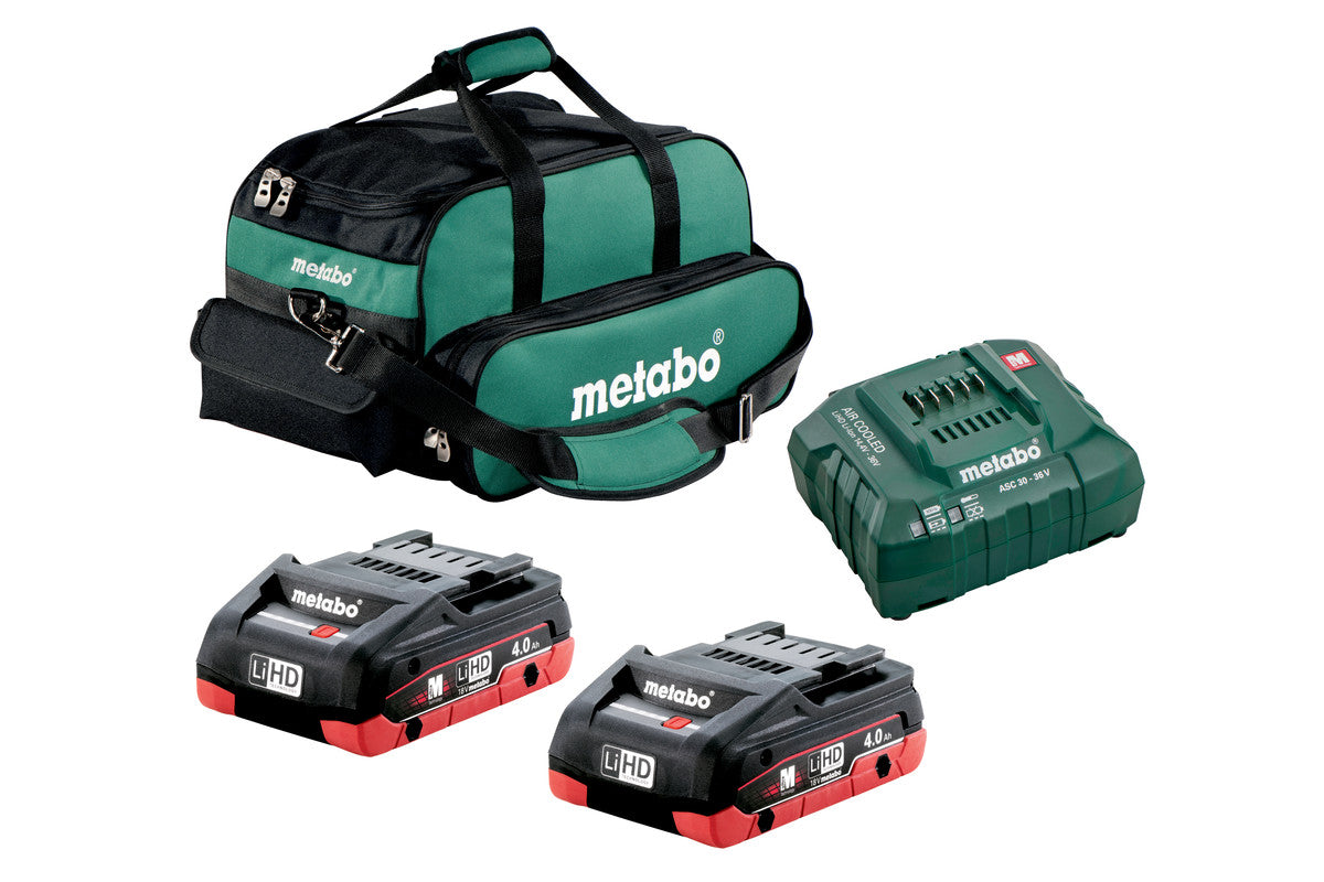 Metabo US625367002 2x 18V 4.0Ah LiHD 紧凑型电池套装