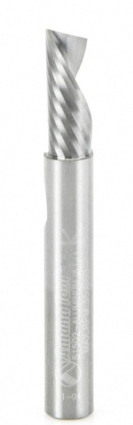 Amana Tool 51502 1/4英寸螺旋O型槽铝合金切割刀具