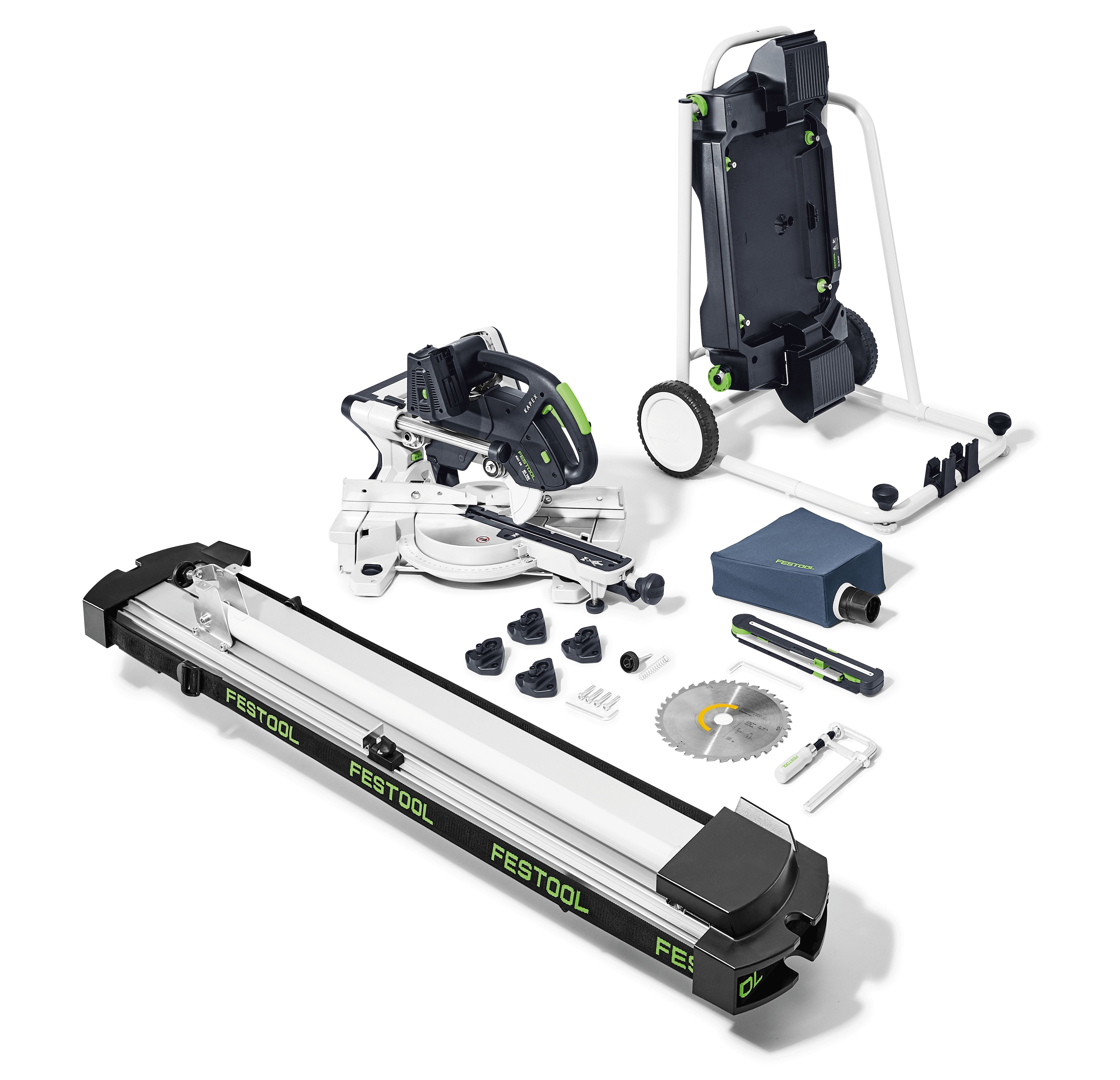 Festool KAPEX KSC 60 EB UG-Set US 578649-1 无绳滑动复合斜切锯套装