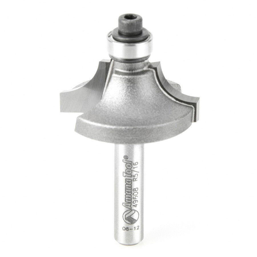Amana Tool AM49608 5/16 半径圆角修边刀 1/4 英寸柄