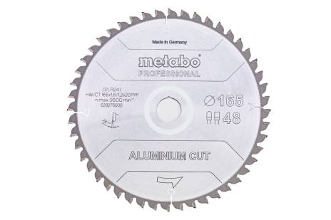 Metabo MB628276000 165mm 铝合金专用切割锯片