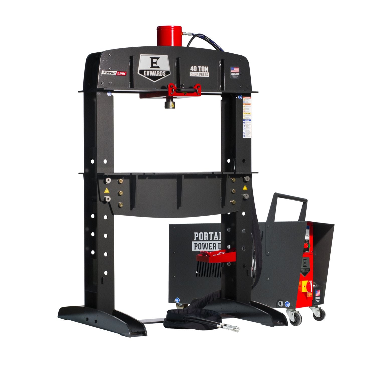 Edwards Ironworkers HAT4020 40 吨车间压力机及便携式动力单元