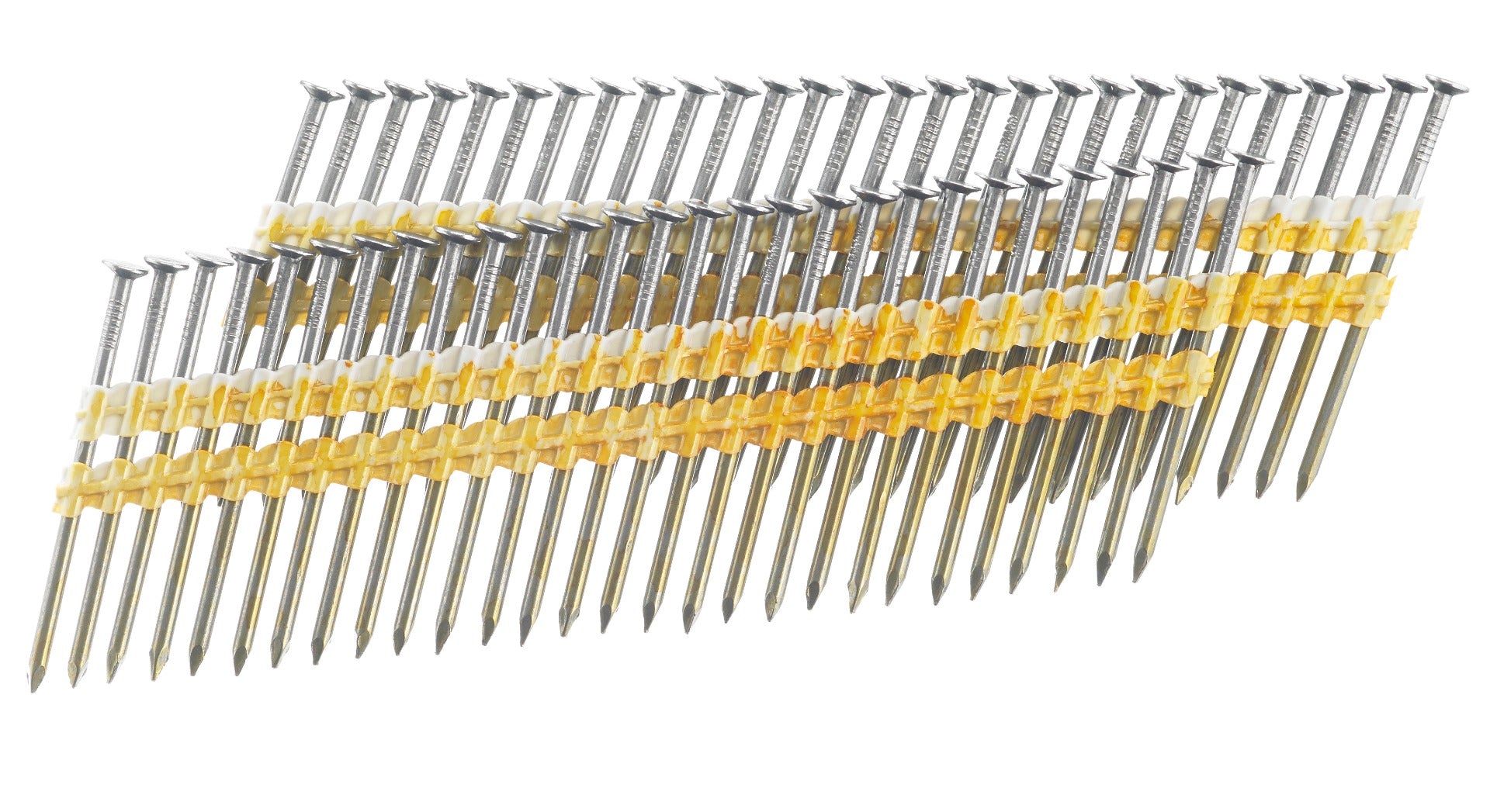 Senco GL24APBSN 20 度斜排全圆头环纹塑料串接钉 .113 x 2-3/8in