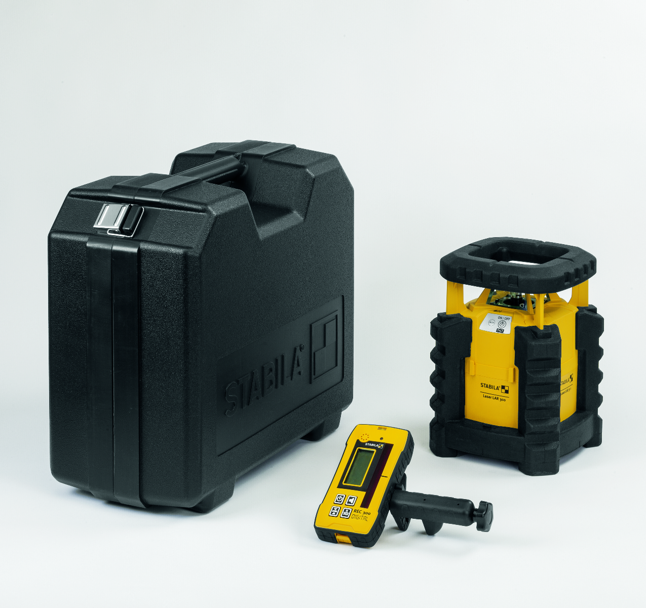 Stabila LAR 300 旋转激光与接收器套件 05800